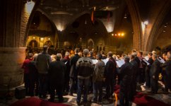 Jacobuskerk Enschede: Zes-Koren-Kerstconcert | Za 23 december 2014 | Foto: Martin Kok