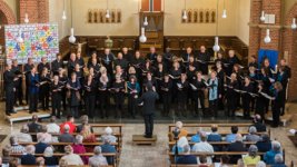 St. Augustinuskirche Nordhorn: Dubbelkorige Koormuziek met Vokalensemble Frenswegen | Za 18 mei 2019 | Foto: Onbekend
