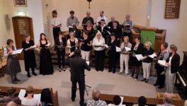 Kapel uit Liefde Lonneker: My soul is in the sky | Za 9 juli 2016 | Foto: Martin Kok