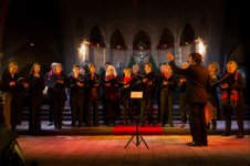 Jacobuskerk Enschede: Zes-Koren-Kerstconcert | Za 23 december 2014 | Foto: Martin Kok