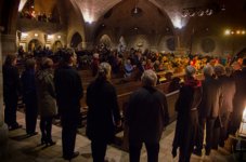 Jacobuskerk Enschede: Zes-Koren-Kerstconcert | Za 23 december 2014 | Foto: Martin Kok